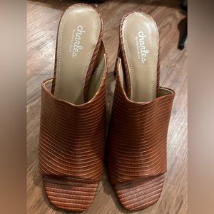 Slip on mules never worn